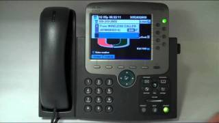 Cisco 7975  Conference Calling [upl. by Kaitlin]