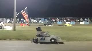 go kart racing at legends Atwood Indiana predator heat race September 14 2024 [upl. by Khai]