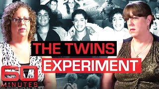 Cruel secret experiment separates twins and triplets at birth  60 Minutes Australia [upl. by Ardnaet]