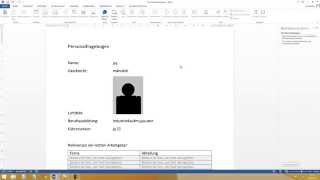 Formular erstellen in Microsoft Word [upl. by Marko392]