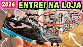 CHUTEIRA FUTSAL JOMA DRIBLING E MUITO MAIS DIRETO DA LOJA👀👍 TEM UMBRO NIKE ADIDAS PUMA TOP 2024⚽ [upl. by Einaffit]