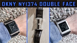 DKNY NY1374 revertable doubleface watch review dkny dknywatch watchreview gedmislaguna [upl. by Amasa]