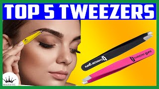 Top 5 Best Tweezers of 2023 – Reviews [upl. by Ynelram64]