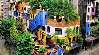 Hundertwasser House  The most beautiful buildings in Austria [upl. by Servais]