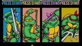 Teenage Mutant Ninja Turtles TMNT Theme amp Insert Coin Music [upl. by Anirbac]