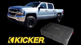 201418 Silverado Powered Subwoofer Install [upl. by Dustan858]