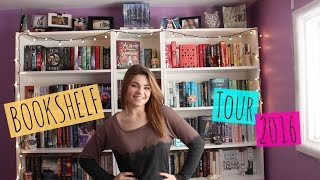 BOOKSHELF TOUR 2016 [upl. by Ordnas]