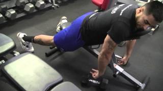 How to Do Incline Dumbbell Rows [upl. by Wilkins]