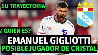 EMANUEL GIGLIOTTI NUEVO REFUERZO DE SPORTING CRISTAL  QUIEN ES EMANUEL GIGLIOTTI SPORTING CRISTAL [upl. by Westerfield]