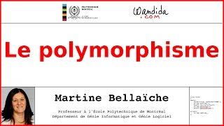 Le polymorphisme  Martine Bellaïche [upl. by Lednyc]