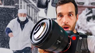 50mm Lens Street Photography The One Trick You Need to Know [upl. by Yrrek42]