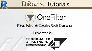 OneFilter  Revit Addin For Filtering Selecting amp Colorizing Revit Elements  DiRoots [upl. by Ahsieit649]