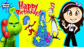 HAPPY BIRTHDAY DR SEUSS The Grinch Thing 1 and Thing 2 Docs Playhouse [upl. by Attlee]