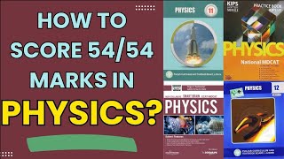 MDCAT 2024 I PHYSICS Portion Complete Guide Notes amp Shortlisting Score FULL MARKS In PHYISCS [upl. by Delfine]