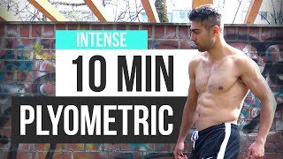 10 MIN PLYOMETRIC HIIT WORKOUT  Speed  Vertical Jump Workout [upl. by Garibald848]