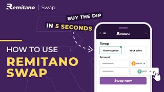 How To Convert Crypto Using Remitano Swap [upl. by Sue]