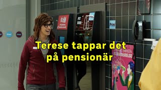 Terese tappar det på pensionär [upl. by Hume]