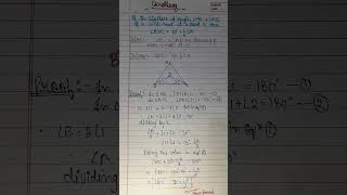 corollary of bisectors of angles of a triangle [upl. by Kerianne434]