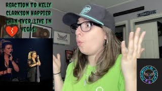 Reaction to Kelly Clarkson Happier Than Ever Live in Vegas [upl. by Anila]