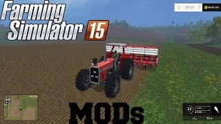 Farming Simulator 15 MODs  MF 295 e Plantadeira Stara Sfill 10000 [upl. by Trini]