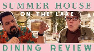 NEW Summer House on The Lake  Disney Springs DINNER Review [upl. by Odanref]