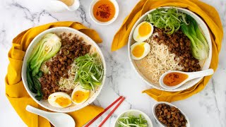 Tantanmen Ramen Recipe [upl. by Raila]