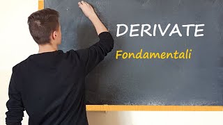 DERIVATE Fondamentali [upl. by Yllib]