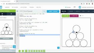 ICT  Programming with Tracy 237 Circle Pyramid  Mr Azat [upl. by Torry]