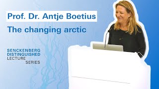 The changing arctic  Vortrag von Prof Dr Antje Boetius AWI [upl. by Airtap333]