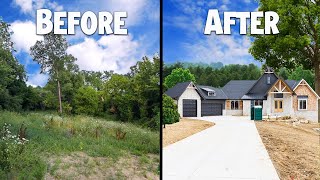 1 Year Timelapse Building Our Custom Home [upl. by Tavis561]