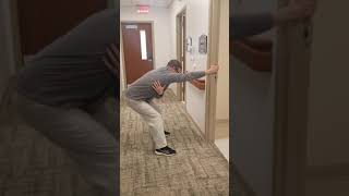 Doorway Stretch for your Lats Latissimus Dorsi [upl. by Knox]