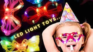 LED LIGHTING GLASSES 💡KIDS LIGHT WALI TOYSKIDS TOYSledlights [upl. by Singleton745]