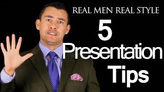 5 Tips For Delivering A Great Presentation  How To Speak In Front Of Others  Public Speaking Tips [upl. by Oiramed]