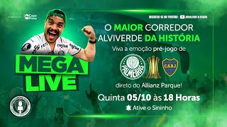 AO VIVO  PALMEIRAS X BOCA  VEM PARA O MAIOR CORREDOR ALVIVERDE DA HISTÓRIA [upl. by Donegan123]