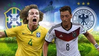 Résumé des buts Allemagne Brésil 7  1 [upl. by Owiat]