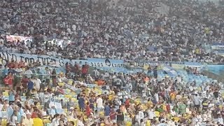 Festa Argentina no Maracanã  Fiesta de Hinchada Argentina en Maracanã  Argentine Fans at Maracanã [upl. by Nollat975]