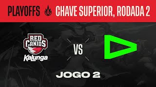 CBLOL 2024 1ª Etapa  Playoffs  LOUD x RED Kalunga Jogo 2 [upl. by Dougal]