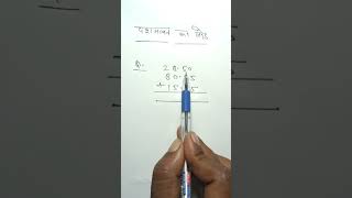 Dashamlav ka jod dashamlav ka jod karna sikhe  दशमलव भिन्न का जोड़  shortsmaths [upl. by Weisburgh]