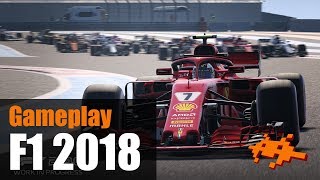 Gameplay F1 2018  ES IST DA PS4 Pro de [upl. by Khoury]