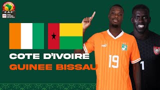 LIVE 🇨🇮🇬🇼 COTE DIVOIRE  GUINEE BISSAU  LE DEBUT DES ELEPHANTS   CAN 2023  CAN 2024 [upl. by Drarej417]