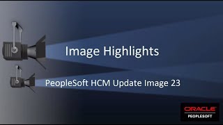 Image Highlights PeopleSoft HCM Update Image 23 [upl. by Monique]