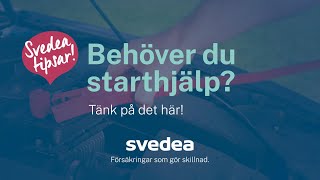 Koppla startkablar – steg för steg [upl. by Svetlana]