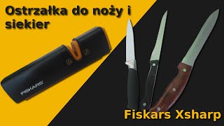 Ostrzałka do noży i siekier Fiskars Xsharp [upl. by Aihsenad451]