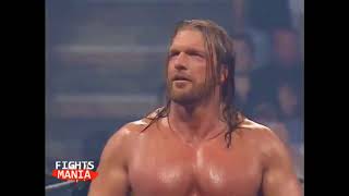 Triple H Vs Booker T WWE SummerSlam 2007 Triple H Return After 9 Month King of Kings Match [upl. by Ratna]