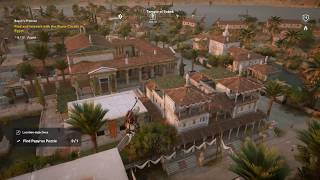 Assassins Creed Origins  Papyrus Puzzle location Temple of Sobek [upl. by Emmit]