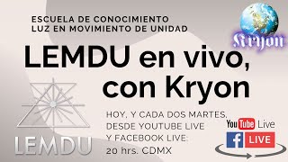 LEMDU EN VIVO CON KRYON 27 febrero 2024 [upl. by Ehudd]