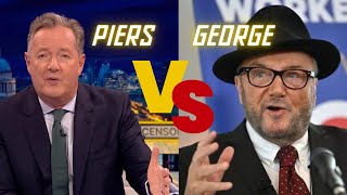 George galloway vs Piers Morgan on Palestine and Israel piersmorgan [upl. by Noellyn]