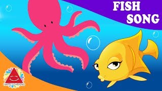 Fish Song For Kids  Can you see a little fish [upl. by Ttocserp137]