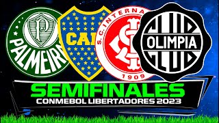 Semifinales Copa Libertadores 2023 🔥 Clasificados [upl. by Yemrej]