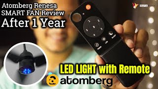 Atomberg Renesa BLDC Motor Ceiling Fan with Remote Review After 1 Year of Use with Pros amp Cons [upl. by Belita809]